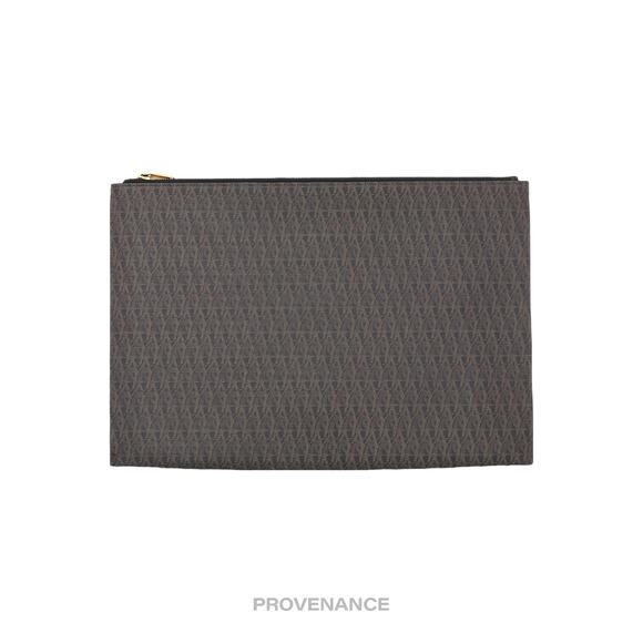 🔴 Saint Laurent Paris SLP Zip Pouch - YSL Monogram Brown - Picture 2 of 9